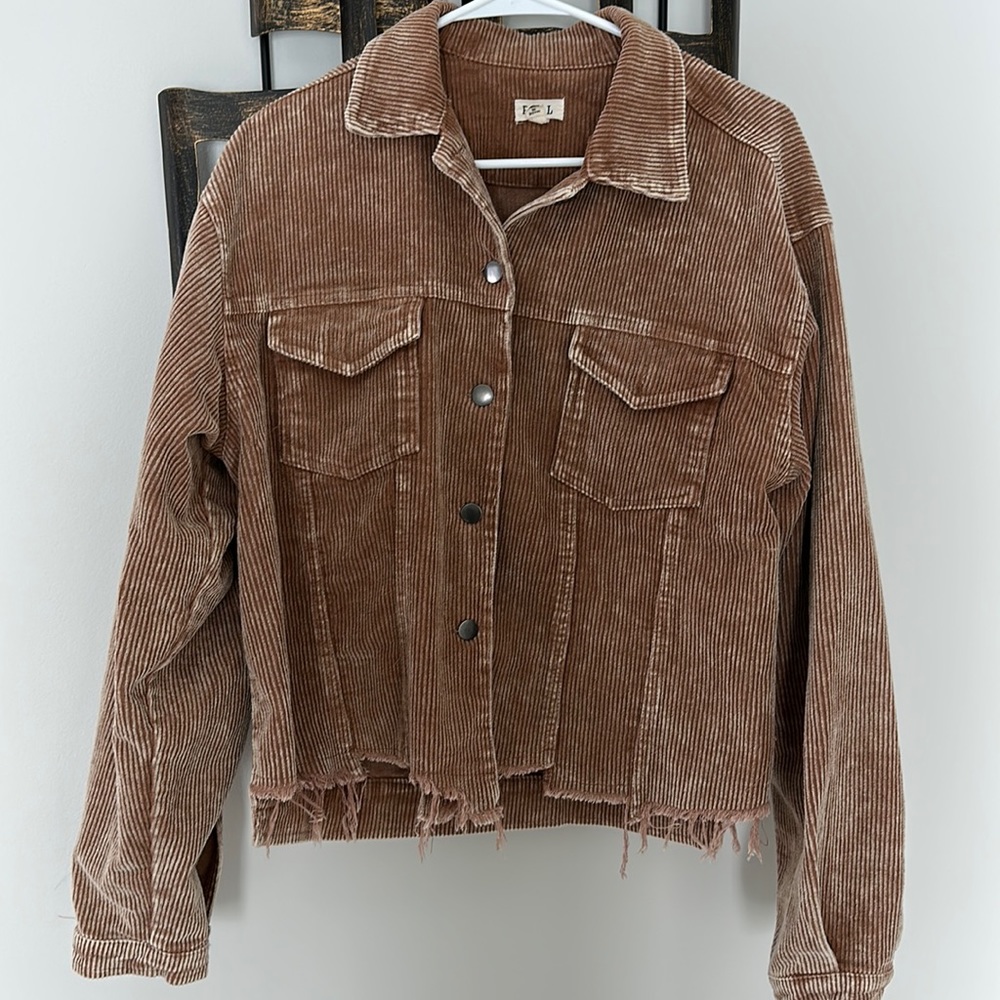 Oversized Corduroy Jacket
